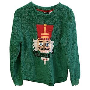 Christmas Sweater New Womens Size Medium Nutcracker Crushed It Holiday Festive